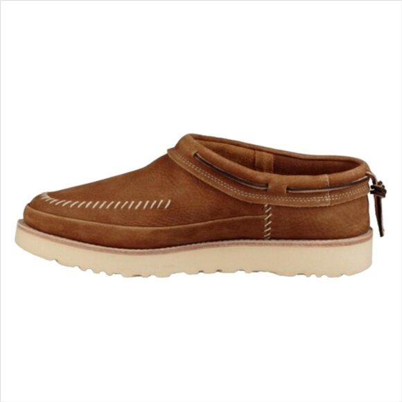 NWOB Ugg Nubuck Campfire Leather Slip On Chestnut